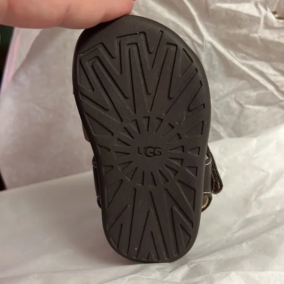Baby Ugg Brown Kolding T Sandals - Picture 3 of 5
